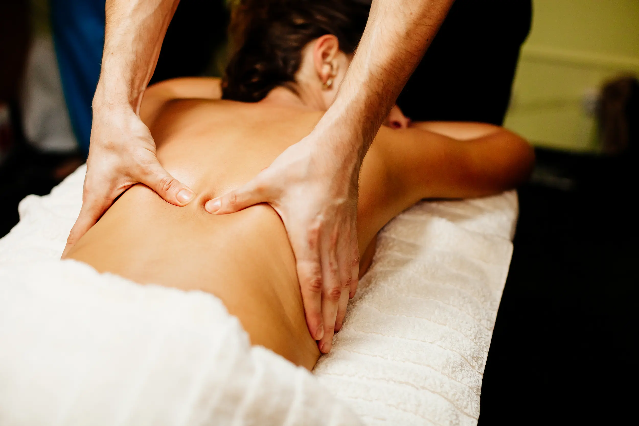 Ontspanningsmassage Tijdens Massage Arrangement